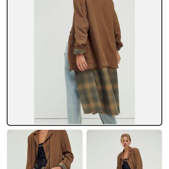 Feww People Flannel Jacket - Picture 1 of 6